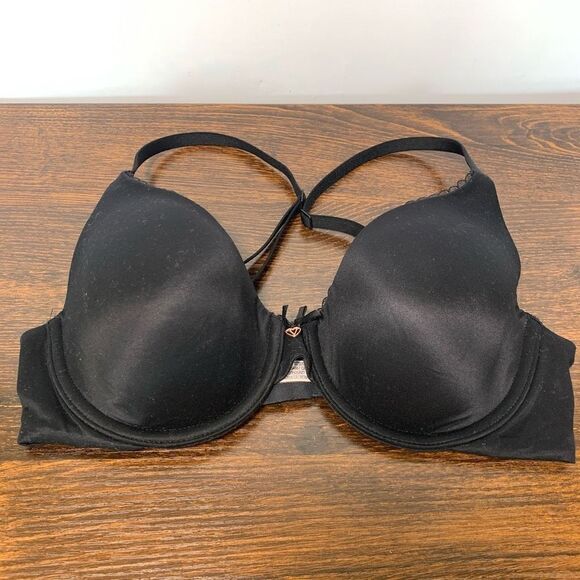 Victoria's Secret Women's Body By Victoria Lined Demi Full Bra Black Size 34C - Picture 1 of 5